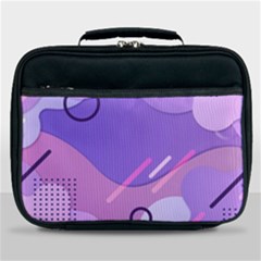 Hand Drawn Abstract Organic Shapes Background Lunch Bag by Apen