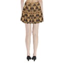 Pattern Background Decorative Pleated Mini Skirt View2