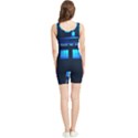 Blue Tardis Doctor Who Police Call Box Women s Wrestling Singlet View2