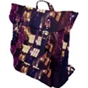 Tardis Regeneration Art Doctor Who Paint Purple Sci Fi Space Star Time Machine Buckle Up Backpack View1