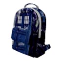 Bad Wolf Tardis Doctor Who Flap Pocket Backpack (Large) View1