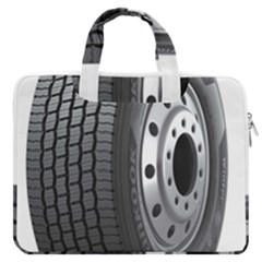 Tire Macbook Pro 13  Double Pocket Laptop Bag by Ket1n9