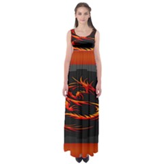 Dragon Empire Waist Maxi Dress by Ket1n9