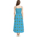 Alien Pattern Boho Sleeveless Summer Dress View2