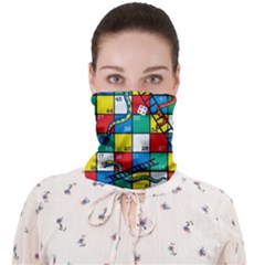 Snakes And Ladders Face Covering Bandana (adult) by Ket1n9