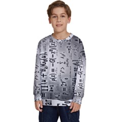 Science Formulas Kids  Crewneck Sweatshirt by Ket1n9