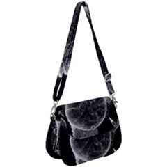 Space Universe Earth Rocket Saddle Handbag by Ket1n9