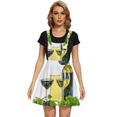 White Wine Red Wine The Bottle Apron Dress by Ket1n9