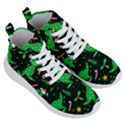 Christmas Funny Pattern Dinosaurs Women s Lightweight High Top Sneakers View3