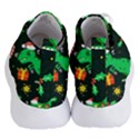 Christmas Funny Pattern Dinosaurs Women s Lightweight High Top Sneakers View4