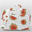 Seamless Background Pattern-with-watermelon Slices MacBook Pro 13  Shoulder Laptop Bag  View3