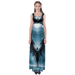 Rising Angel Fantasy Empire Waist Maxi Dress by Ket1n9