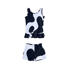 Cow Pattern Kids  Boyleg Swimsuit by Ket1n9