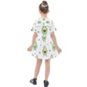 Cute Seamless Pattern With Avocado Lovers Kids  Sailor Dress View2