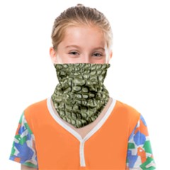 Aligator Skin Face Covering Bandana (kids) by Ket1n9