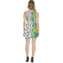 Brain Mind Psychology Idea Drawing Sleeveless High Waist Mini Dress View4