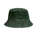 Green Matrix Code Illustration Digital Art Portrait Display Inside Out Bucket Hat View4