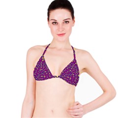 Background Doodles Math Classic Bikini Top by Bedest