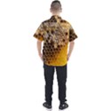 Honeycomb With Bees Men s Short Sleeve Shirt View2