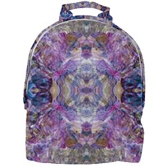 Abstract Pebbles Iv Mini Full Print Backpack by kaleidomarblingart