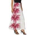 Hawaiian Flowers Tiered Ruffle Maxi Skirt View3