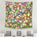 Star Colorful Christmas Abstract Square Tapestry (Large) View2