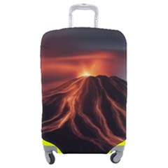 Volcanic Eruption Luggage Cover (medium) by Proyonanggan