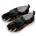 Tribal Elephant Kids  Velcro No Lace Shoes View2