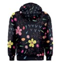 Beautiful Flower Plants Aesthetic Secret Garden Men s Zipper Hoodie View2