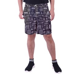 Doodle Art Chemistry Art Men s Pocket Shorts by Cemarart