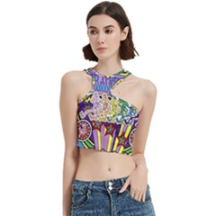 Grateful Dead Cut Out Top by Cemarart