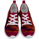 Time Wind Polishpattern Architecture Building City Cityscape Nature Pop-art Pop Surrealism  Retrowave Women s Lightweight Sports Shoes View1