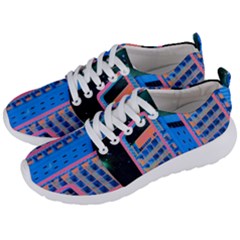 Fantasy City Architecture Building Cityscape Men s Lightweight Sports Shoes by Cemarart