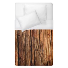 Brown Wooden Texture Duvet Cover (single Size) by nateshop