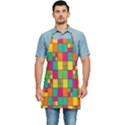 Abstract-background Kitchen Apron View1