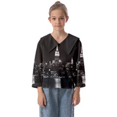 Photography Of Buildings New York City  Nyc Skyline Kids  Sailor Shirt by Cemarart