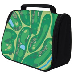 Golf Course Par Golf Course Green Full Print Travel Pouch (big) by Cemarart