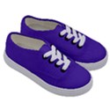 Ultra Violet Purple Kids  Classic Low Top Sneakers View3