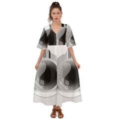 Washing Machines Home Electronic Kimono Sleeve Boho Dress by Proyonanggan