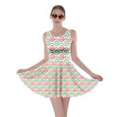 Pattern Flowers Geometric Skater Dress by Ndabl3x