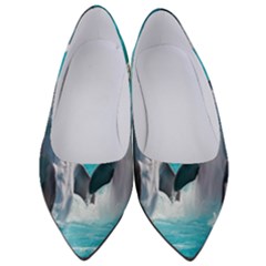 Dolphins Sea Ocean Women s Low Heels by Cemarart