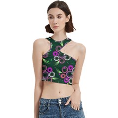 Floral-5522380 Cut Out Top by lipli