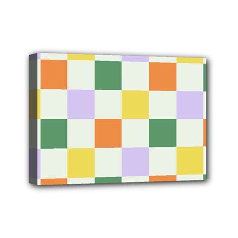 Board Pictures Chess Background Mini Canvas 7  X 5  (stretched) by Maspions