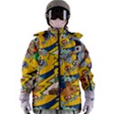 Astronaut Moon Monsters Spaceship Universe Space Cosmos Women s Zip Ski and Snowboard Waterproof Breathable Jacket View1