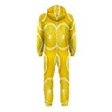 Lemon Fruits Slice Seamless Pattern Hooded Jumpsuit (Kids) View2