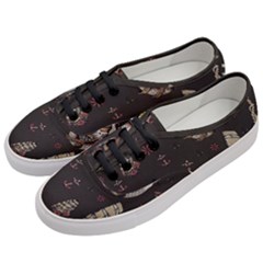 Vintage Tattoos Nautical Women s Classic Low Top Sneakers by Apen