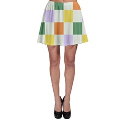 Board Pictures Chess Background Skater Skirt by Maspions