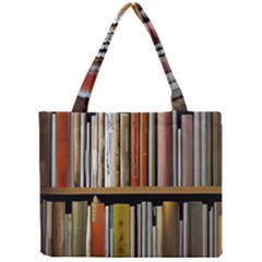 Book Nook Books Bookshelves Comfortable Cozy Literature Library Study Reading Reader Reading Nook Ro Mini Tote Bag by Maspions