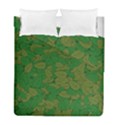 Vectors Leaves Background Plant Duvet Cover Double Side (Full/ Double Size) View2