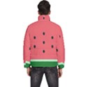 Watermelon Melon Fruit Healthy Food Meal Breakfast Lunch Juice Lemonade Summer Men s Puffer Bubble Jacket Coat View4